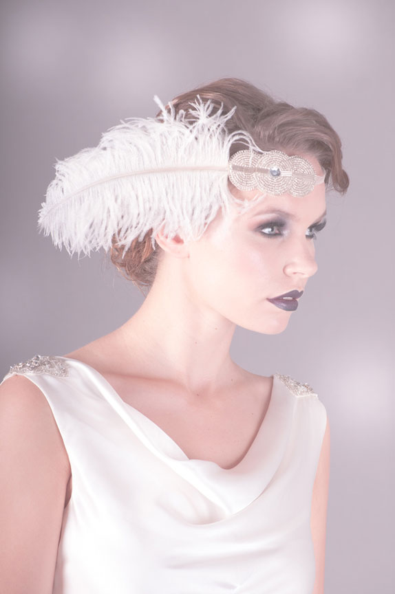 vintage style wedding dress