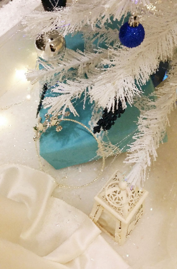 A Christmas Wonderland Wedding Fairytale at Behuli, Fulham Window display