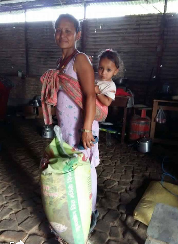 Earthquake Aftermath-Khokana village