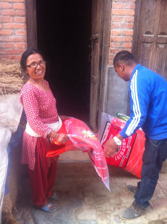 Earthquake Aftermath-Khokana village