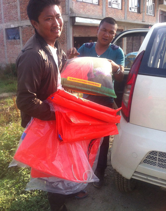 Earthquake Aftermath-Khokana village