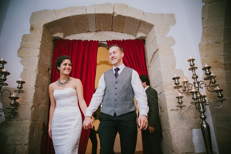 One Wedding Dress Two Looks : A Destination Summer Wedding In Portugal eco-bridal-gown