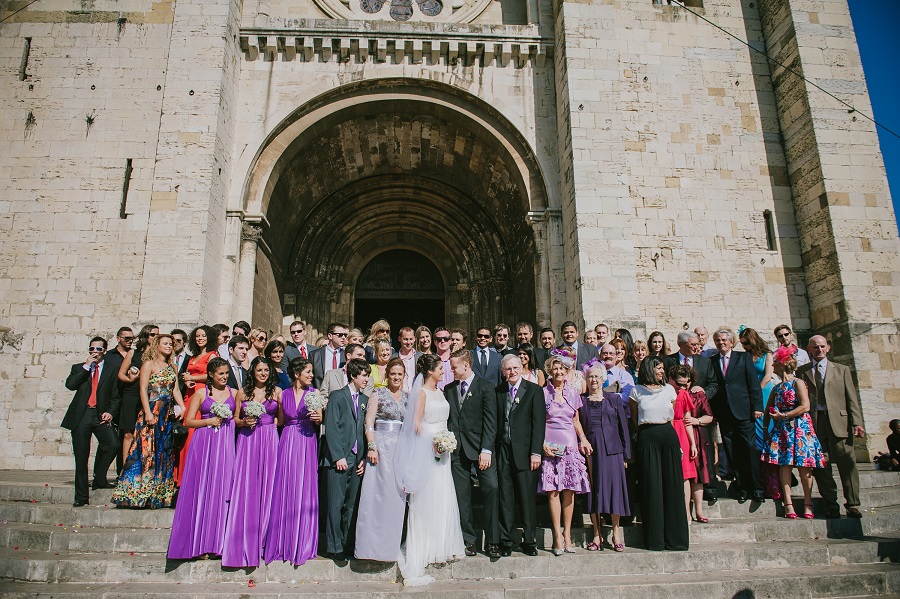 One Wedding Dress Two Looks : A Destination Summer Wedding In Portugal purple-lilac-lavender-wedding