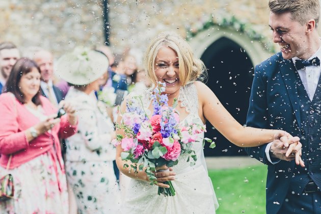 Organic Crochet Lace Dress For Rustic Barn Wedding happy-bride-sanyukta-shrestha