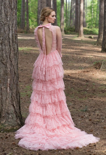 Eartha-pink-lace-wedding-dress