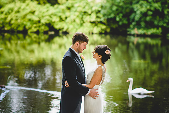 Stunning Wedding Photography Of Real Brides In Nature backless-eco-wedding-dress