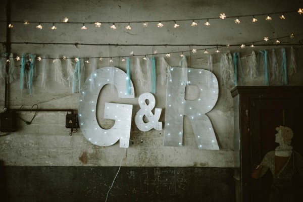 Crochet Lace Wedding Dress for a Romantic Wedding in Scotland Mint-Green-Wedding-Colton-House-Scotland