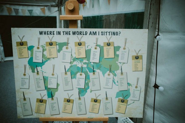 Crochet Lace Wedding Dress for a Romantic Wedding in Scotland Mint-Green-Wedding-placecards