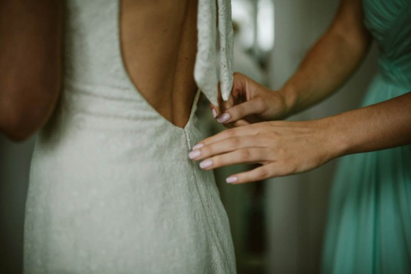 Crochet Lace Wedding Dress for a Romantic Wedding in Scotland crochet-lace-sanyukta-shrestha-wedding-dress