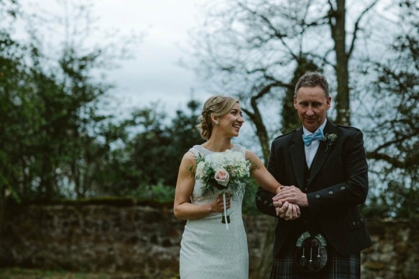 Crochet Lace Wedding Dress for a Romantic Wedding in Scotland sleek-eco-wedding-dress