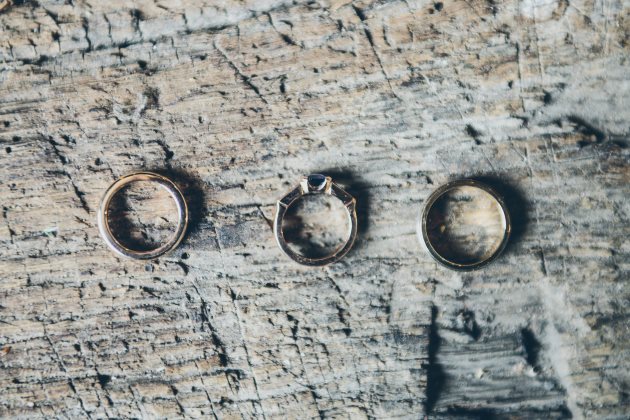 Organic Crochet Lace Dress For Rustic Barn Wedding engagement-wedding-rings-antique