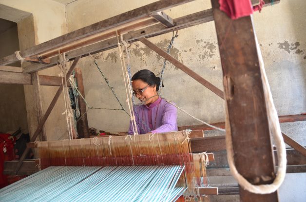 Inspiring Visit To The Skilled Women Hand-Weavers Of Nepal hand-weaving-nepal-khokana