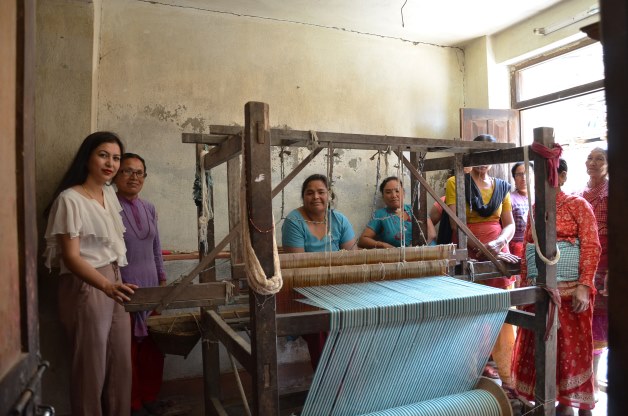 Inspiring Visit To The Skilled Women Hand-Weavers Of Nepal sanyukta_shrestha-hand_weavers-khokana