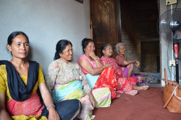 Inspiring Visit To The Skilled Women Hand-Weavers Of Nepal sanyukta_shrestha-khokana-nepal-lunch
