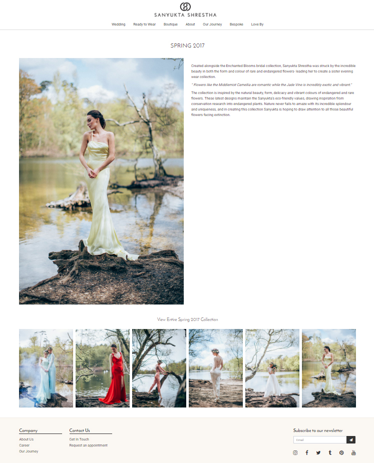 sanyukta-shrestha-ready-to-wear-launch-new-website