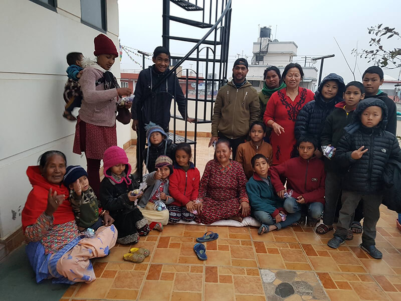 Covid 19 mask project Nepal aama ko ghar