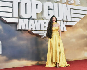SANYUKTA SHRESTHA Hits the Red Carpet at Tom Cruise Top Gun: Maverick Royal Premiere