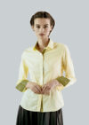 Dina Tailored butter yellow shirt