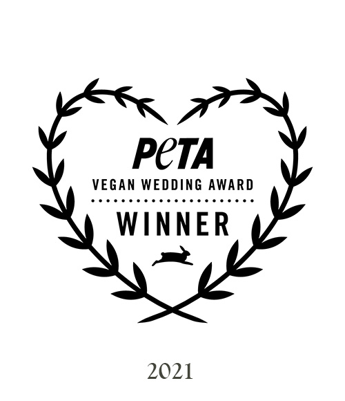 PETA Vegan Wedding Award Logo
